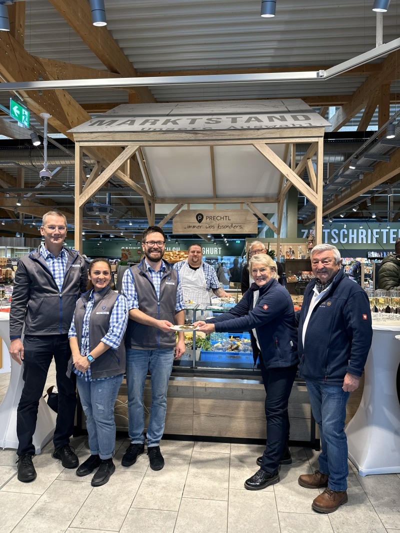 Austern Essen bei Prechtl